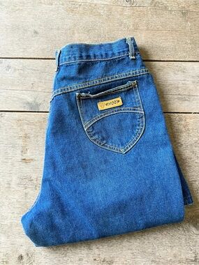 Womans Vintage Gitano Classic Blue Denim Jeans